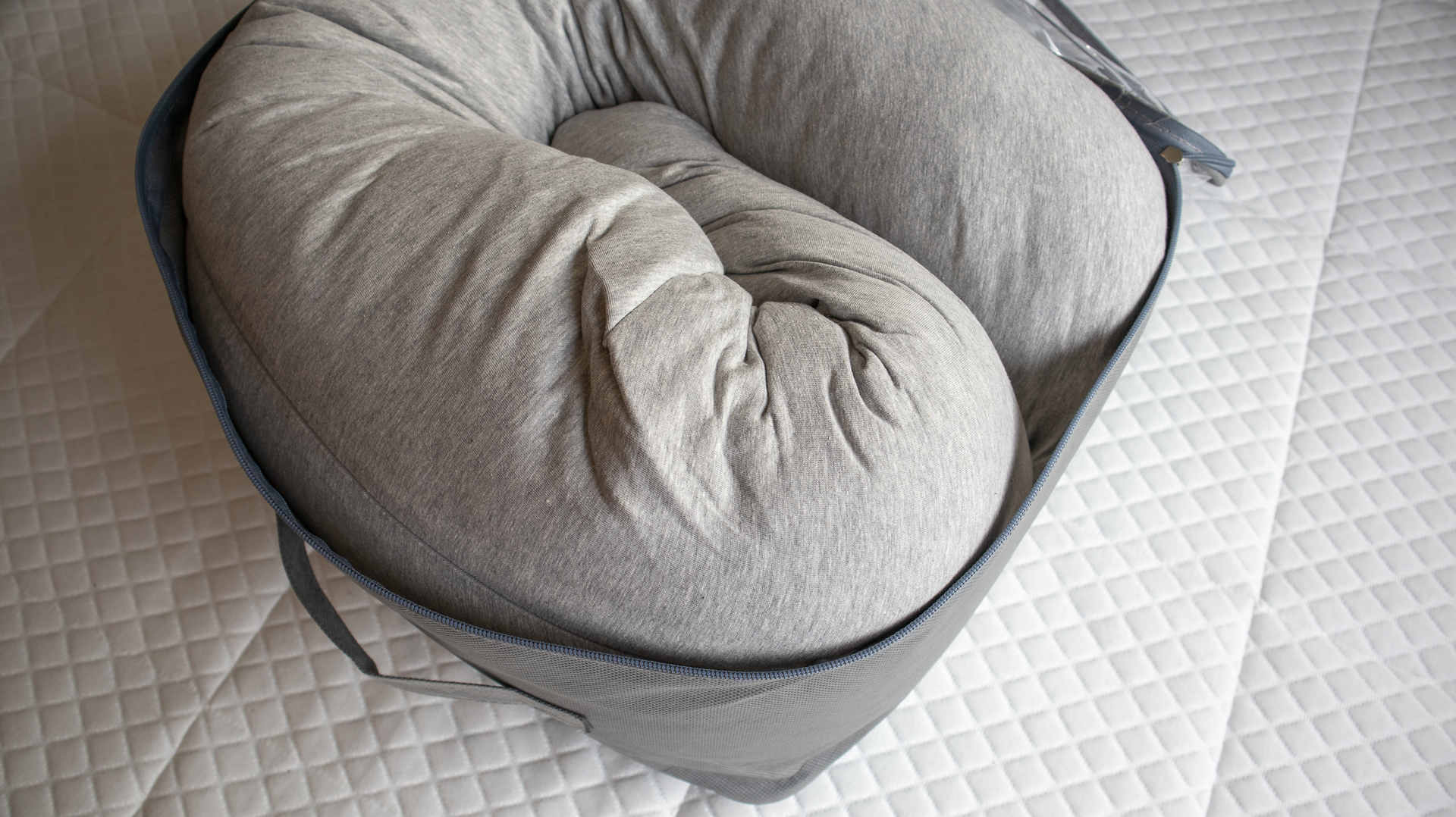 Kally Body Pillow in bag